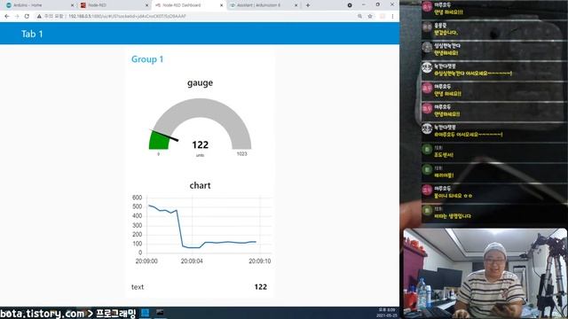 [아두이노#267] (NODERED#3) 기본센서/광센서(CDS)/가변저항/2축조이스틱 (WIN-NODE-RED 아두이노 시리얼통신 시리즈/녹칸다/포로리야공대가자) смотреть онлайн