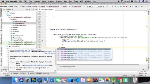 Alert Dialog em projeto - Android Studio смотреть онлайн