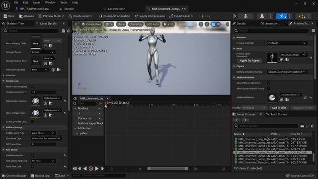 Unreal Engine 5 - Basic Locomotion Using Lyra Animations | Beginner Tutorial - Part 2 смотреть онлайн