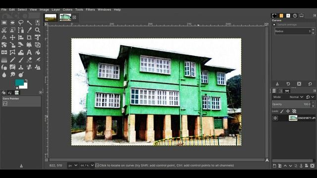 Watercolour Painting Effect in GIMP (without adding layers) смотреть онлайн