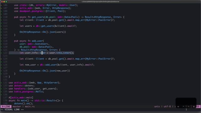 Learning Rust: Web Server with Actix Web смотреть онлайн