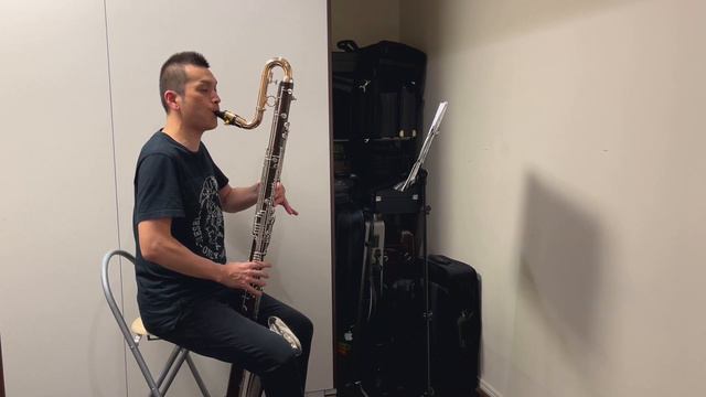 Test Play : Contra-alto Clarinet, partially wooden neck, sharp-angled смотреть онлайн
