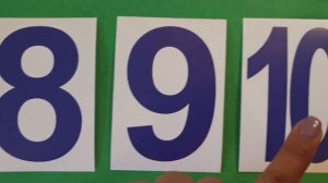 NUMBERS 1️⃣ - 🔟 Цифры на английском