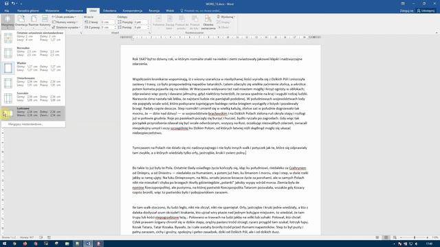 Kurs Word 13 - Marginesy смотреть онлайн