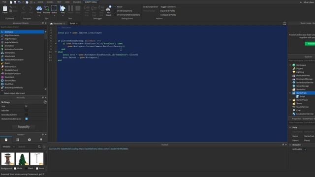 How to script a group Rank door in Roblox Studio I Tutorial смотреть онлайн