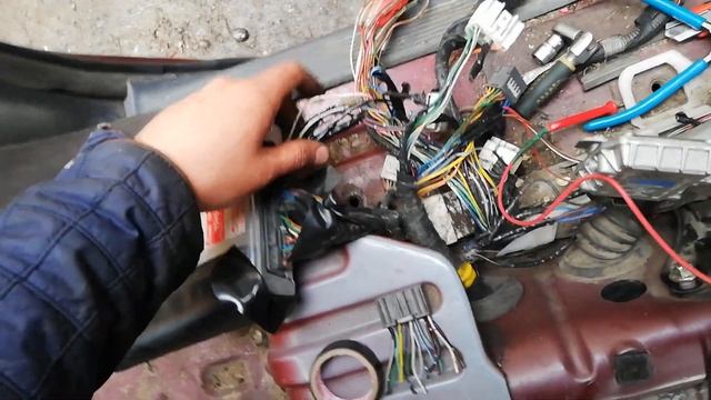 SWAP 3C-TE на 2TZ-FE подключение электропроводки смотреть онлайн