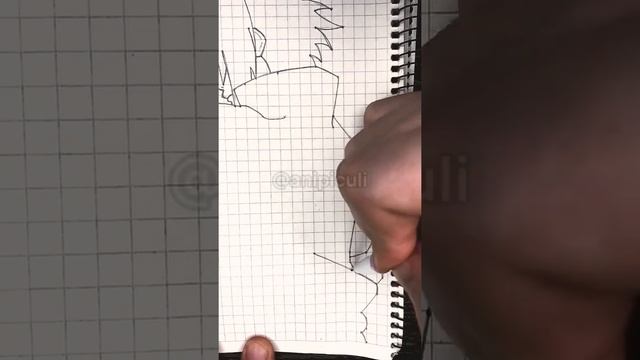 Как нарисовать Саске по клеточкам смотреть онлайн