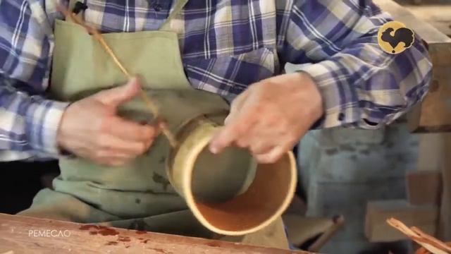 Изготовление ТУЕСА из бересты смотреть онлайн