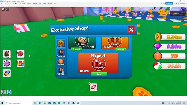 ROBLOX! Pet System! смотреть онлайн