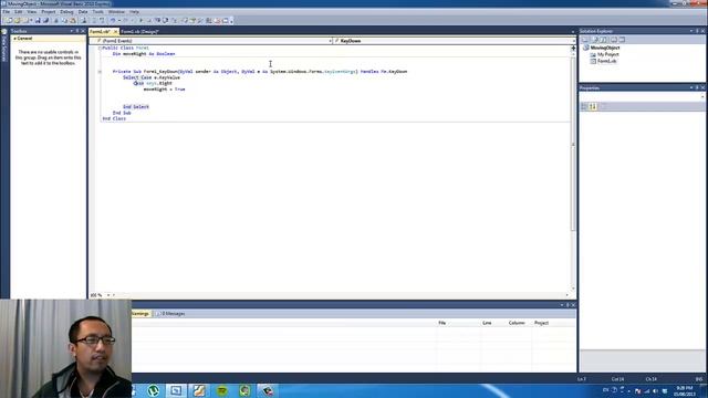 Visual Basic programming lesson 4 - Boolean variables & timer object смотреть онлайн