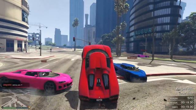 GTA V ONLINE - COASTER DE CRAY CRAY - JOGANDO COM SERGINHO 3 CUEIO! смотреть онлайн