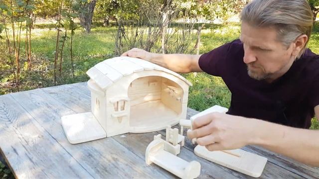 Кукольный домик "Летний" своими руками. смотреть онлайн