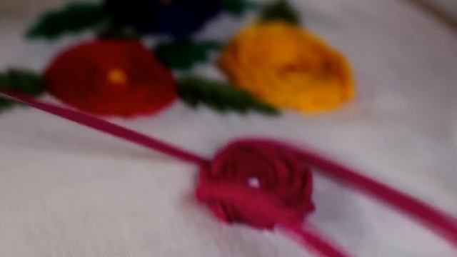 Hand Embroidery Designs | Rambler rose stitch | Stitch and Flower-171 смотреть онлайн
