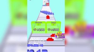 Number Merge Number Master 3D Run - All Level Satisfying Mobile Gameplay (Infinity Run)