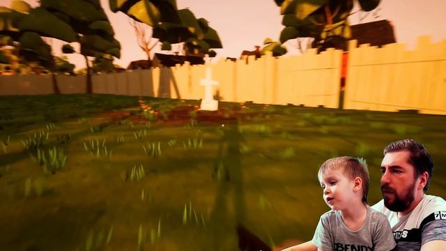 Привет Сосед Троллит НАС? Папа и Кирюша играют Hello Neighbor Гигантский дом Соседа смотреть онлайн