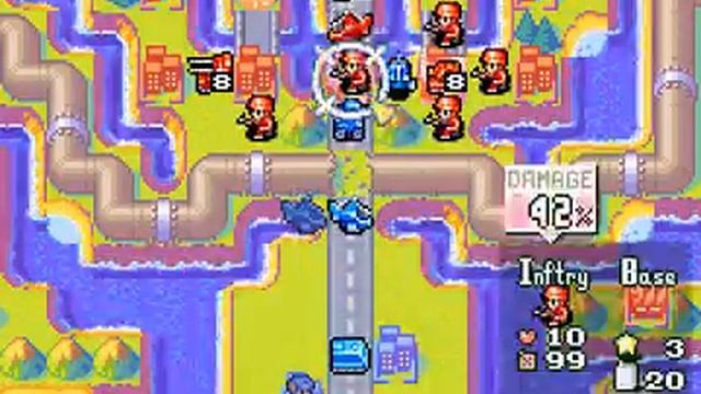 Advance Wars 2 - Black Hole Rising (GBA / Game Boy Advance) - War Room The Trident смотреть онлайн