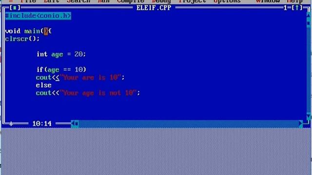 Using If Else in C++ (English) смотреть онлайн