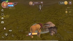 СИМУЛЯТОР ЛЬВА #3 ЛЕВ ОХОТИТСЯ на МЕДВЕДЯ в игре WILDCRAFT