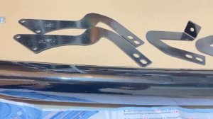 Защита заднего бампера «Труба с двойными углами» Нива Урбан