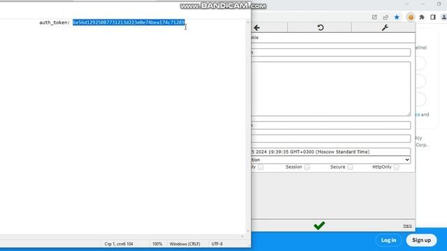 How to log in to a Twitter account using auth_token and the Chrome extension EditThisCookie смотреть онлайн