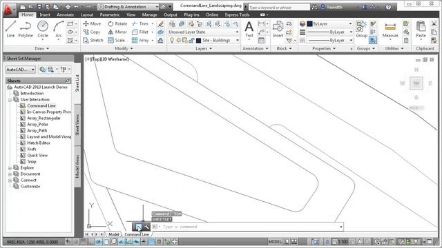 AutoCAD 2013: Command Line смотреть онлайн
