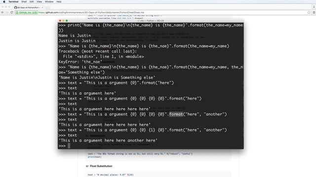 Day 6: String Substitution in Python Programming смотреть онлайн