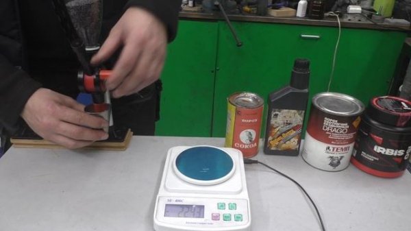 Дозатор Masterskiff на разных порохах