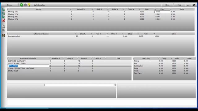 PractiCAM Estimation - Automatic Markups and Factors смотреть онлайн