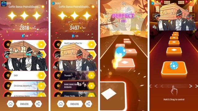 Coffin Dance Vs Coffin Dance Vs Coffin Dance Vs Coffin Dance - Tiles Hop EDM Rush