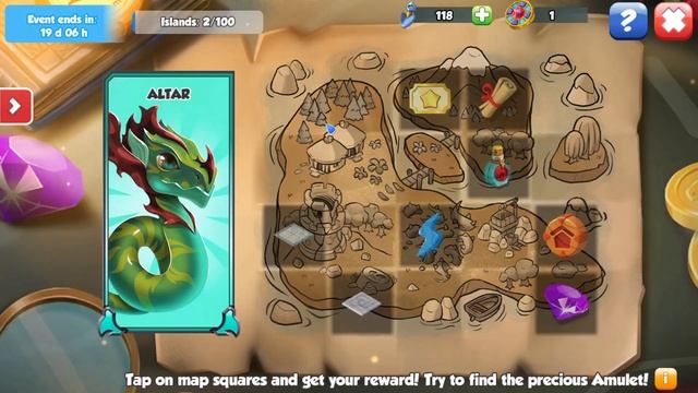 Treasure Hunt Event (Shovel 130 = 12 Amulet) , Dragon Mania Legends смотреть онлайн