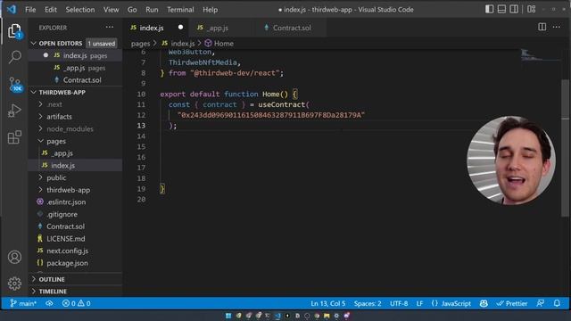 Build a Web3 App With React and the thirdweb SDK смотреть онлайн