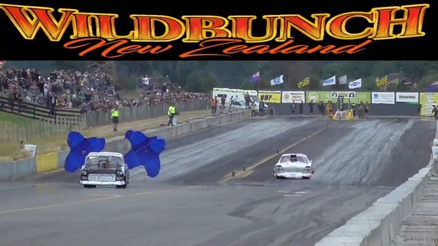Wild Bunch New Zealand High lights Masterton Motorplex Dragstalgia 2020 смотреть онлайн