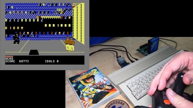 Glitch World In Commodore 64 Ninja смотреть онлайн