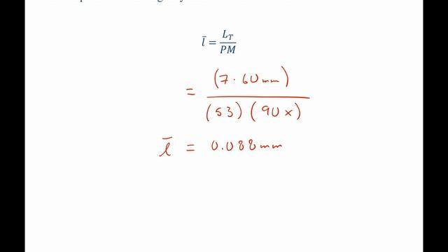 line intercept method for grain size determination worked example смотреть онлайн