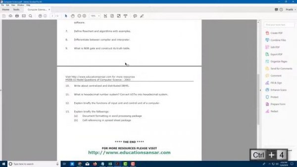 Adobe Acrobat Pro Tutorial - Lesson 35 - Text Reflow