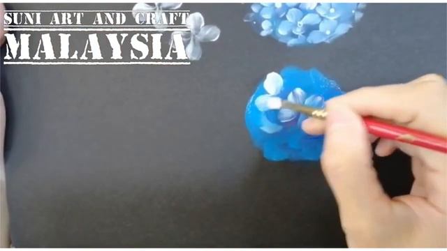 [YT05FA] Folk Art - Hydrangea【乡村彩绘/木器彩绘/家饰彩绘～绣球花】13/03/2020 смотреть онлайн