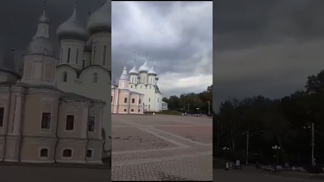 Вологда. Вологодский кремль, Кремлёвская площадь, Софийский собор, музей вологодского кружева смотреть онлайн