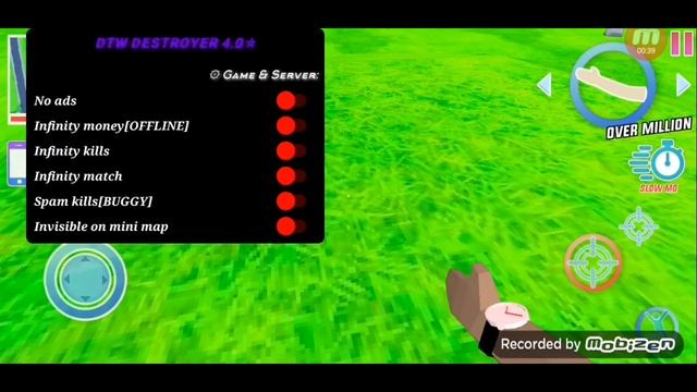 Обзор мод меню в игре Dude Theft Wars от @BucksHacks смотреть онлайн