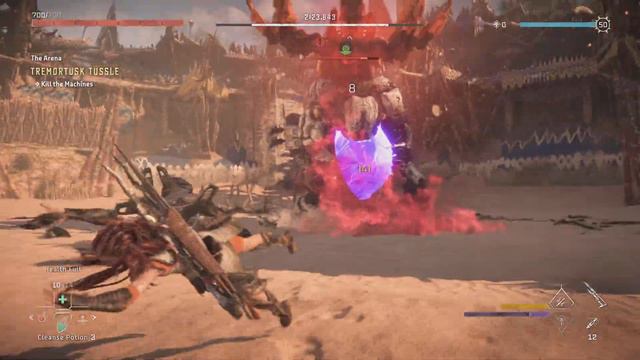 The Arena Tremortusk Tussle |Horizon Forbidden West смотреть онлайн