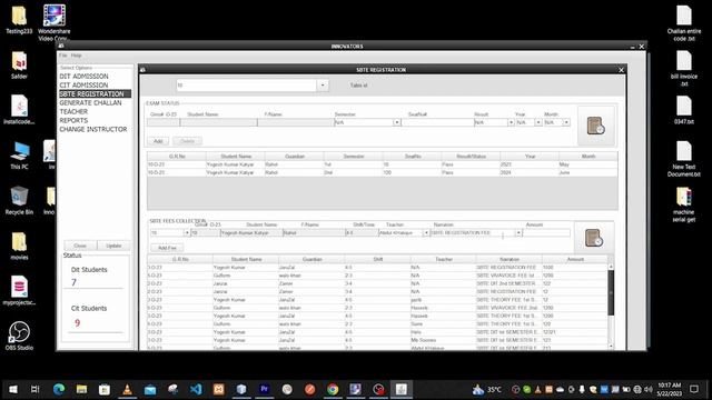 Tuition Fee Management System (Java Desktop Application) смотреть онлайн
