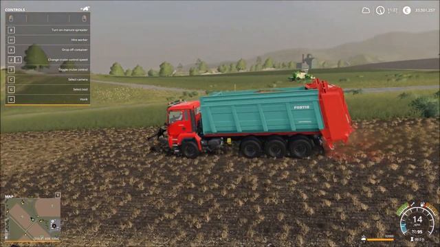 Farming Simulator 19 Mods Claas Torion 1511 смотреть онлайн