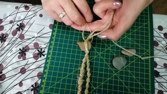 ВИДЕО УРОК. КУЛОН ИЗ КАМНЕЙ. смотреть онлайн