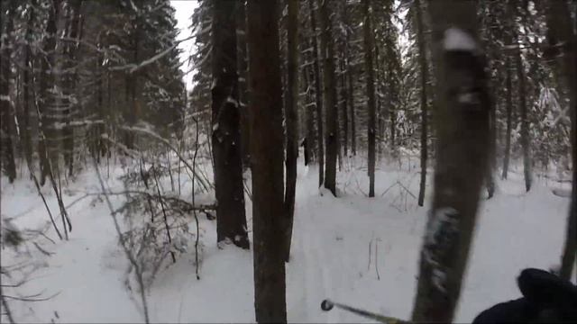 На лыжах по новой Москве смотреть онлайн