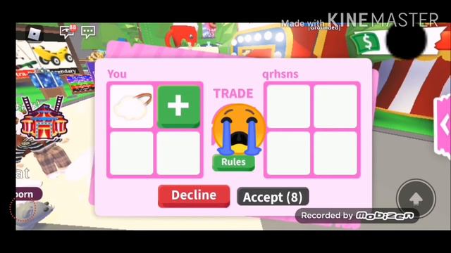 ||трэйд только на олд облачко||Roblox Adopt me|| смотреть онлайн