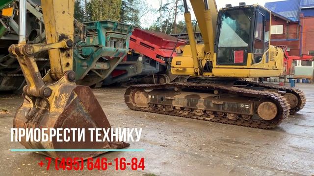 2832. Обзор Экскаватор гусеничный KOMATSU PC220