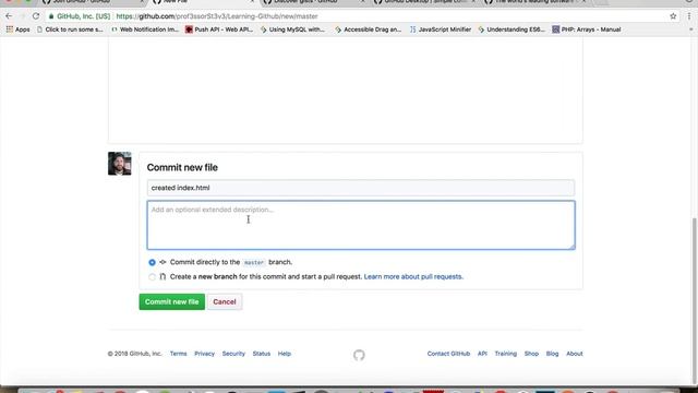 Learning GitHub - Introduction смотреть онлайн