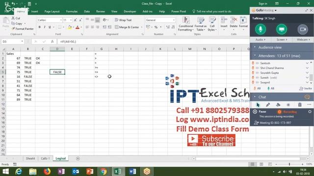 Learn 100 Excel Fromulas in Hindi смотреть онлайн
