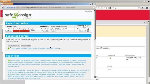 Checking Your Safe Assign Report in Blackboard смотреть онлайн
