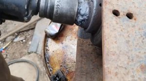 Как открутить гайку на фаркопе Камаз? Ч2