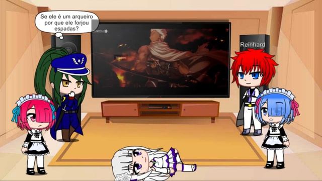 Re:zero Reagindo Ao Rap Do Archer Chrono (Subaru As Archer)